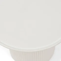 Rivièra Maison Bijzettafel Cascais Laag Wit