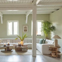 Rivièra Maison Bijzettafel Del Rey Eikenhout Ø60cm