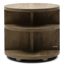 Rivièra Maison Bijzettafel Del Rey Eikenhout Ø60cm