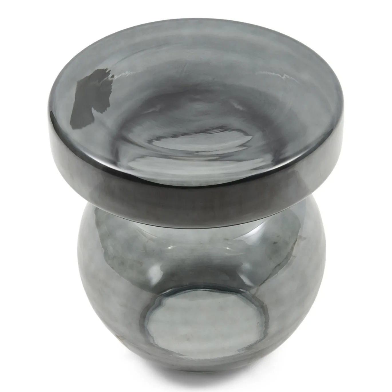 Rivièra Maison Bijzettafel Murano Glas Smoke