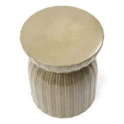 Rivièra Maison Bijzettafel Sintra Olijf Ø35cm