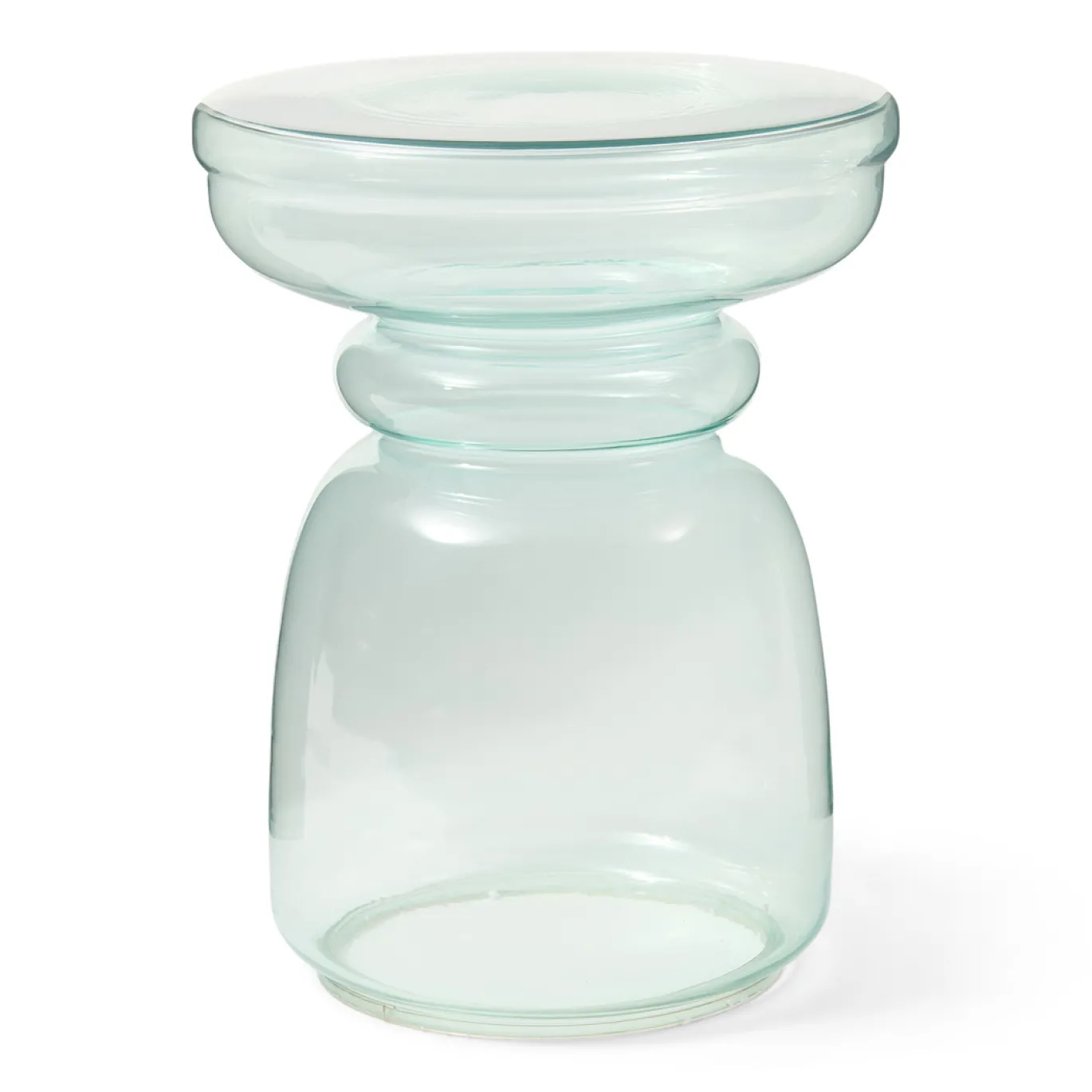 Rivièra Maison Bijzettafel Venice Glas Aqua