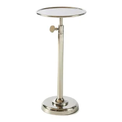 Rivièra Maison Bijzettafel Venice Verstelbaar Zilver M