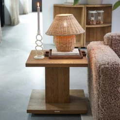 Rivièra Maison Bijzettafel Vermont Eikenhout