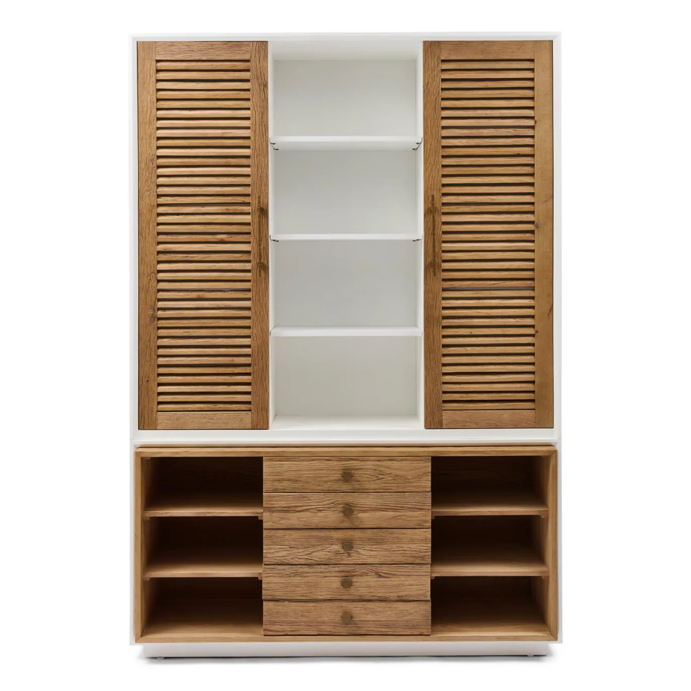 Rivièra Maison Buffetkast Lake House Bruin/Wit XL