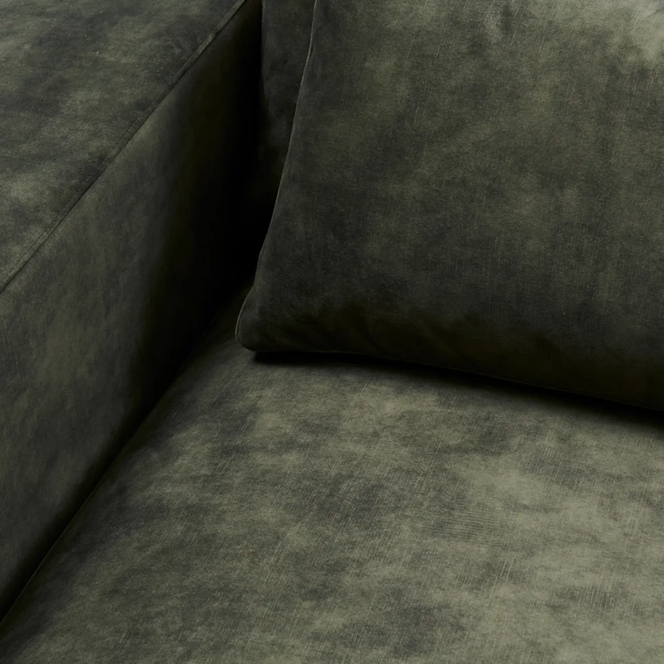 Rivièra Maison Chaise Longue Element Stephen Links Fluweel Groenblauw