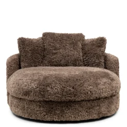 Rivièra Maison Daybed Carmin Met 3 Kussens Bruin
