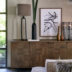 Rivièra Maison Dressoir Mac Arthur Park Walnoot 195cm