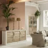 Rivièra Maison Dressoir Pacifica Naturel/Wit 180cm