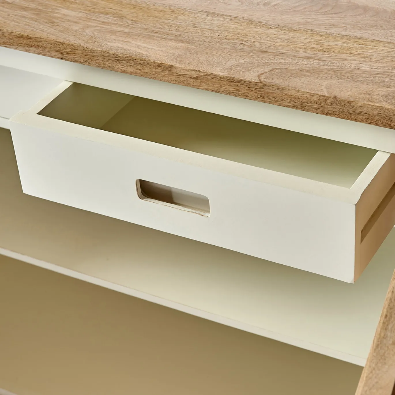 Rivièra Maison Dressoir Pacifica Naturel/Wit 180cm