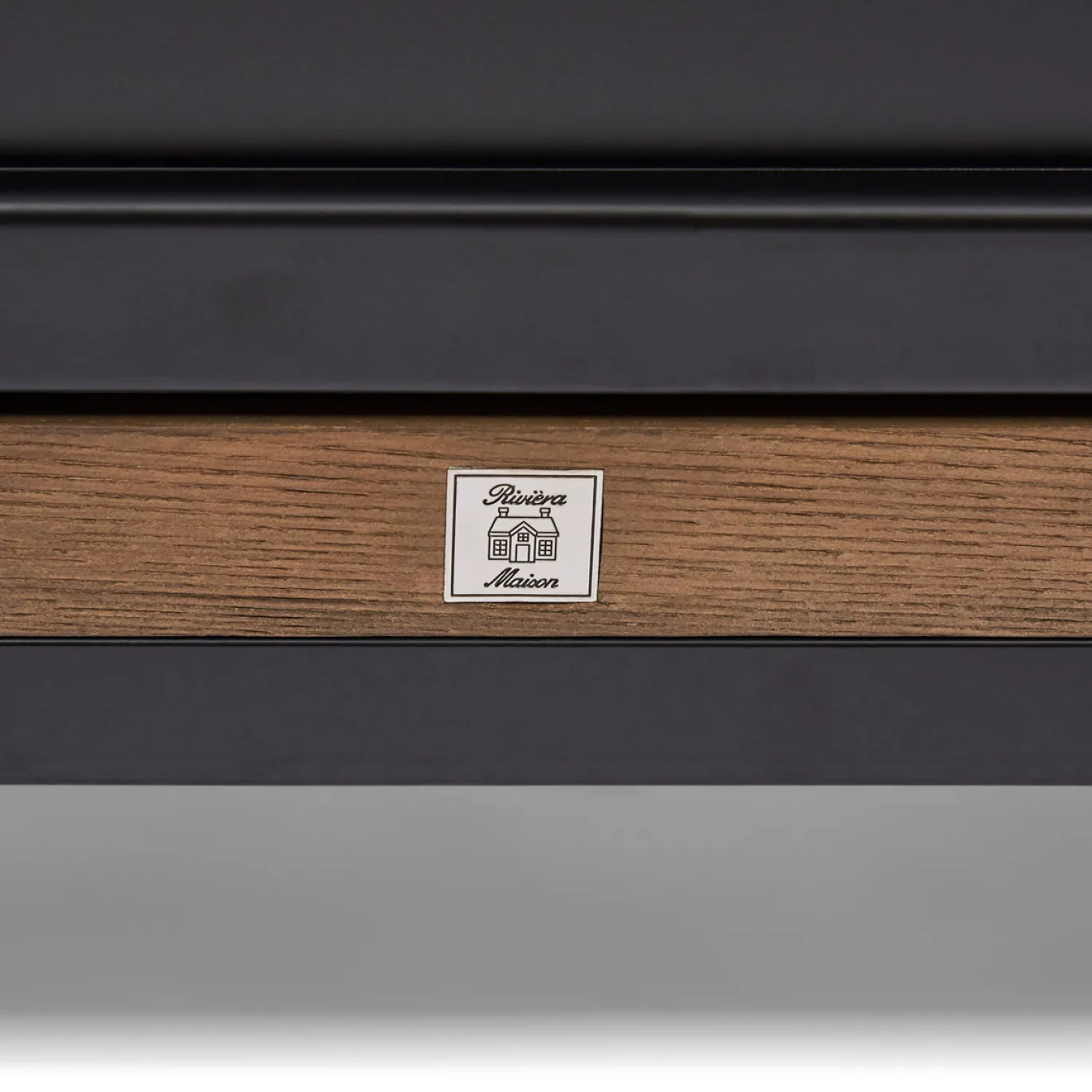 Rivièra Maison Dressoir The Hoxton Bruin/Zwart 175cm