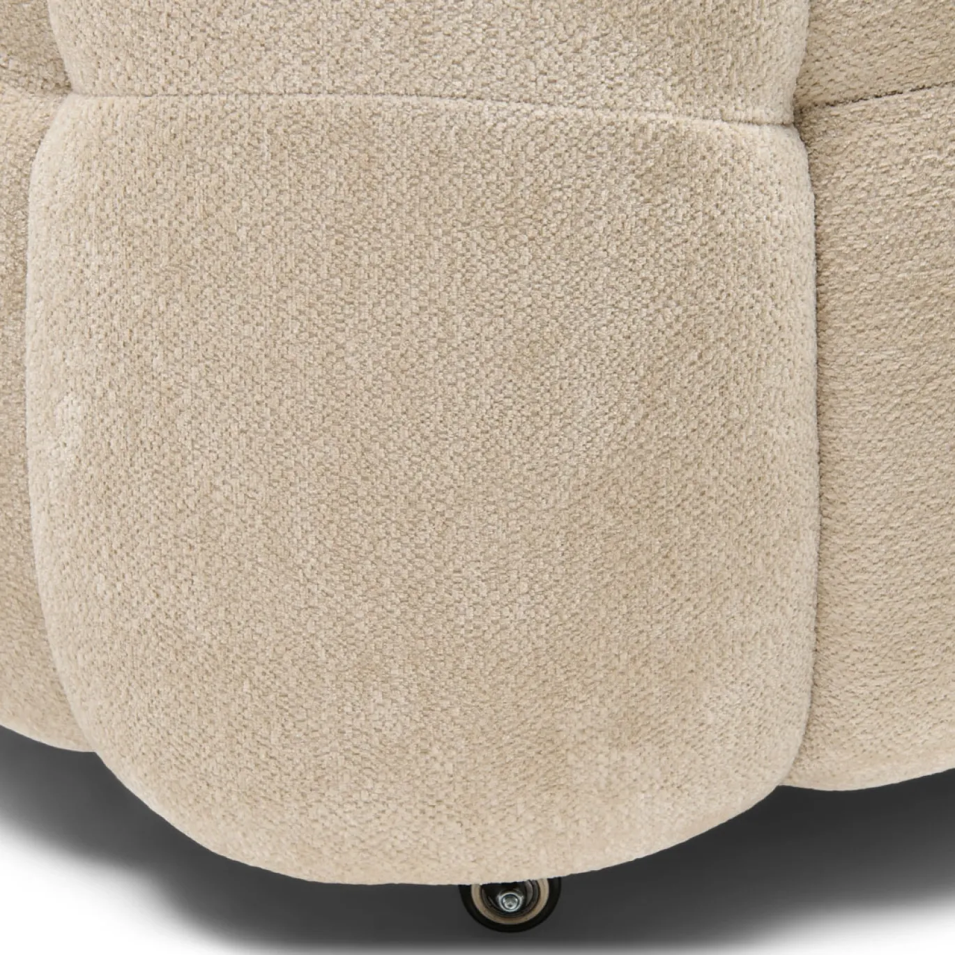 Rivièra Maison Eetkamerstoel Davos Met Wielen Soft Weave Off White