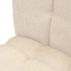 Rivièra Maison Eetkamerstoel Davos Met Wielen Soft Weave Off White