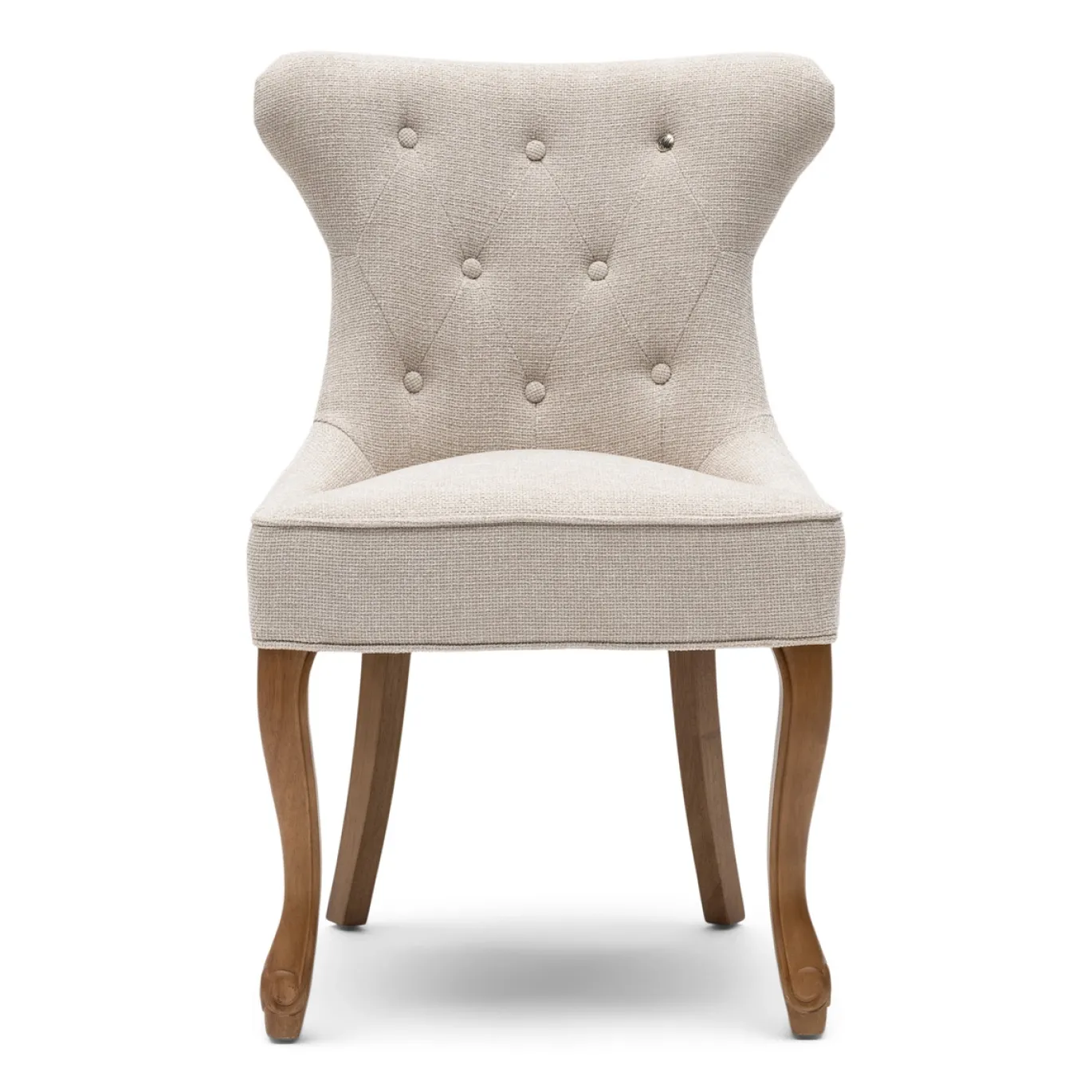 Rivièra Maison Eetkamerstoel George Chenille Glossy Flax