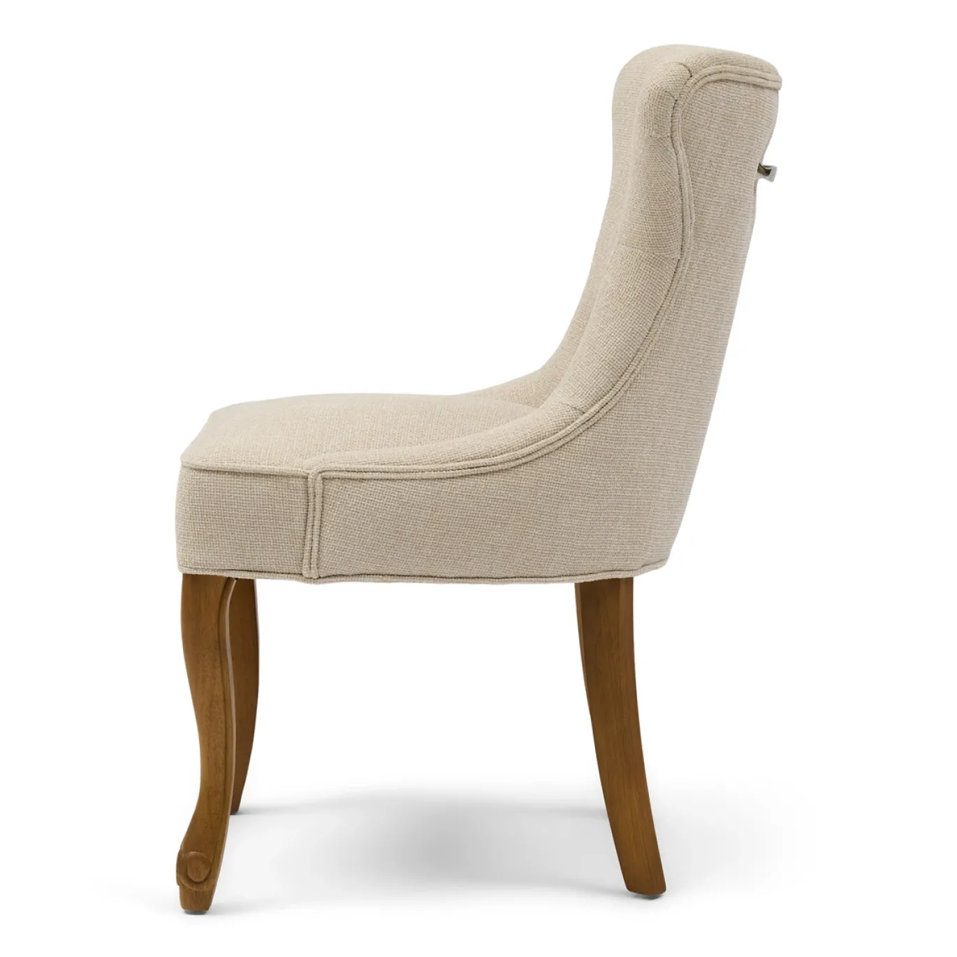 Rivièra Maison Eetkamerstoel George Chenille Glossy Flax