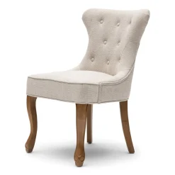Rivièra Maison Eetkamerstoel George Chenille Glossy Flax