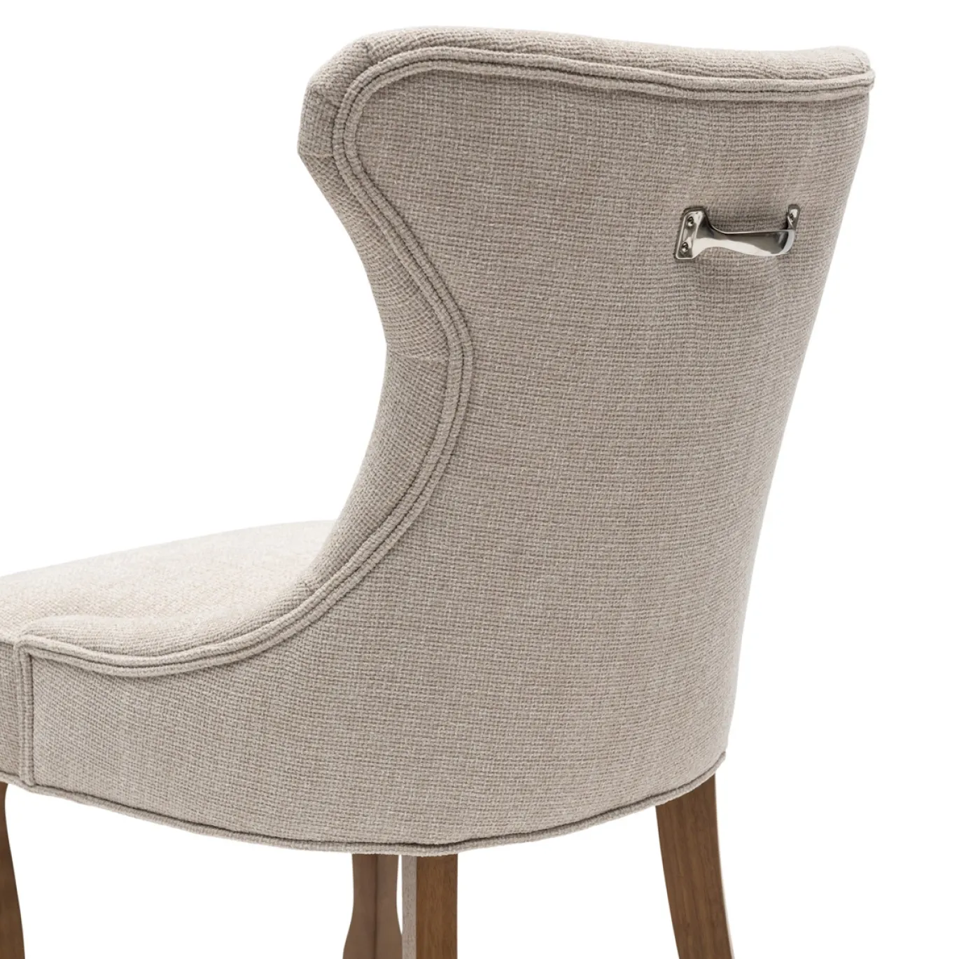 Rivièra Maison Eetkamerstoel George Chenille Glossy Flax