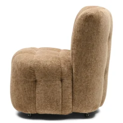 Rivièra Maison Eetkamerstoel Davos Met Wielen Soft Weave Taupe