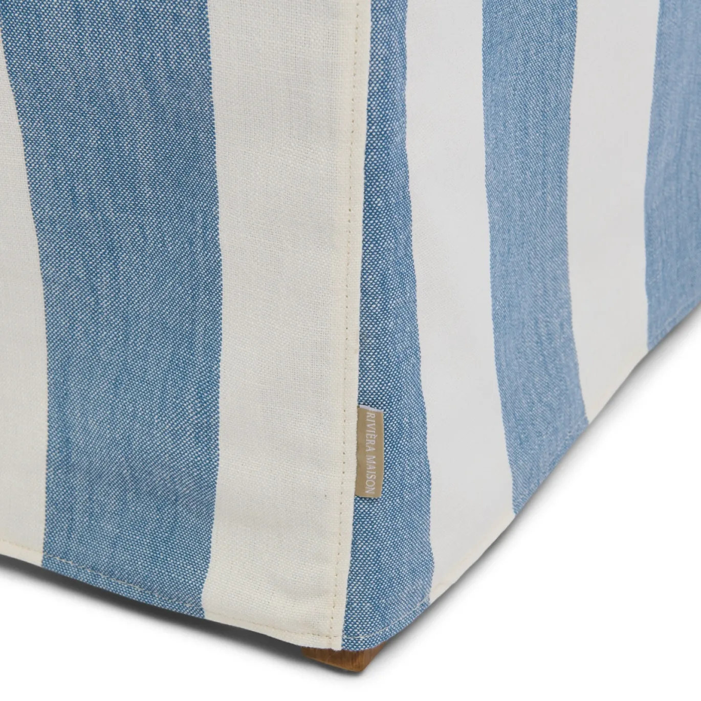 Rivièra Maison Eetkamerstoel Firenze Blauw Gestreept