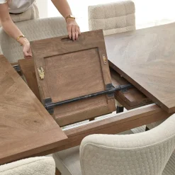 Rivièra Maison Eettafel Bodie Hill Bruin Uitschuifbaar 220-310cm