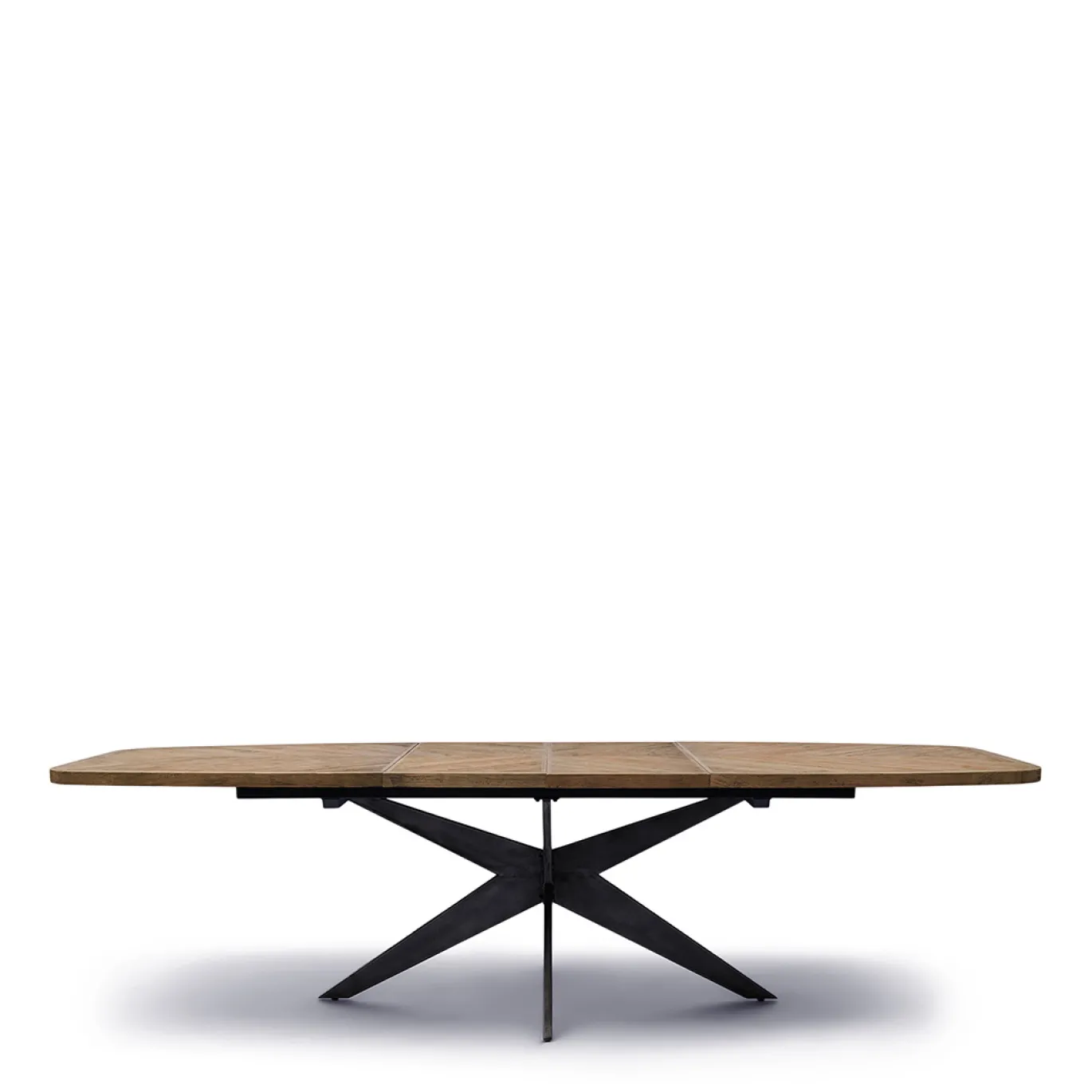 Rivièra Maison Eettafel Falcon Crest Ovaal Uitschuifbaar Naturel