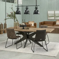 Rivièra Maison Eettafel Falcon Crest Eikenhout 230cm