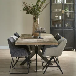 Rivièra Maison Eettafel Falcon Crest Eikenhout 230cm