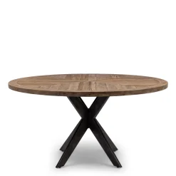 Rivièra Maison Eettafel Falcon Crest Eikenhout Ø150cm