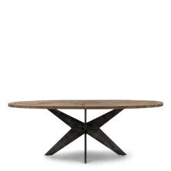 Rivièra Maison Eettafel Falcon Crest Ovaal Eikenhout 230cm