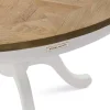 Rivièra Maison Eettafel Le Marais Ø120cm Naturel/Wit