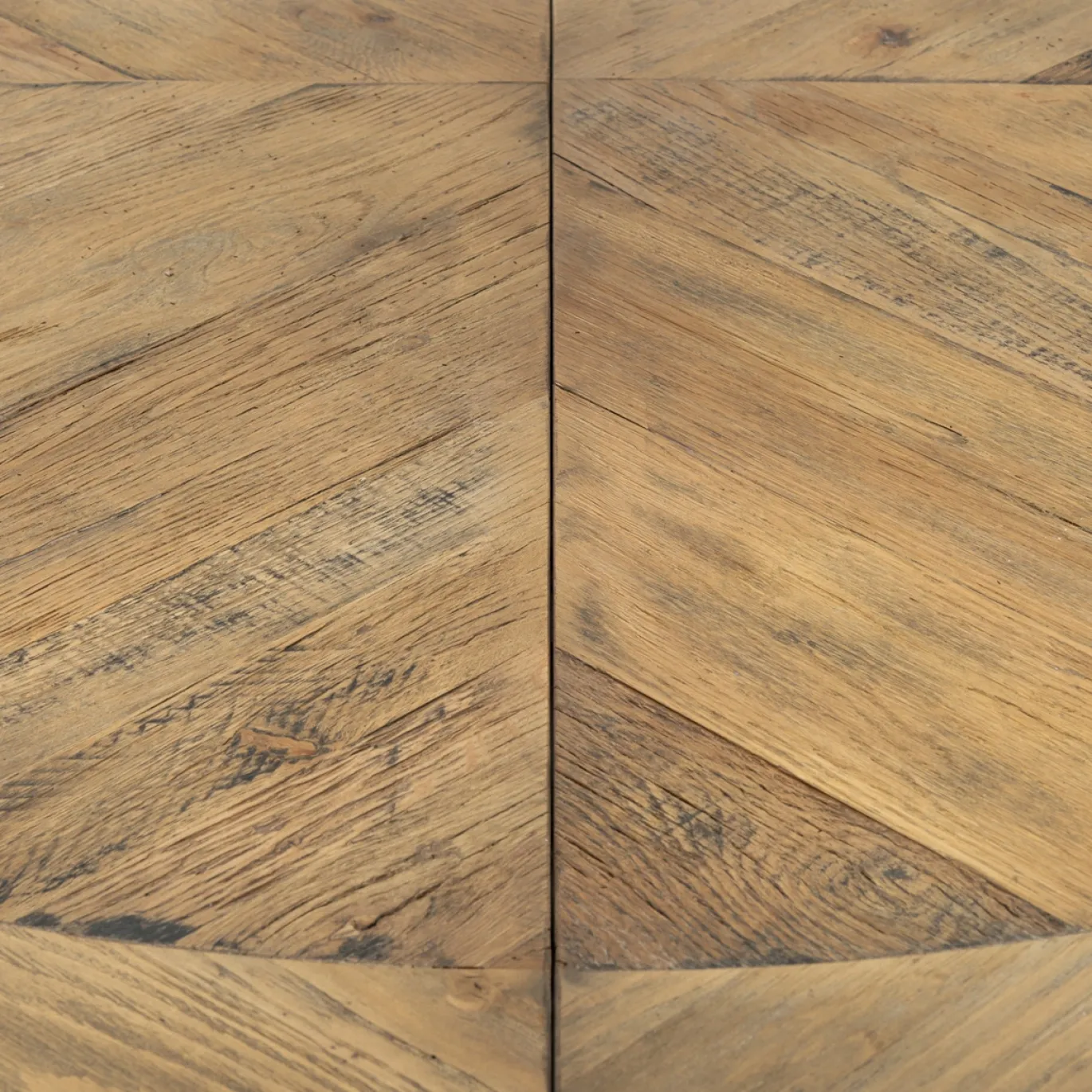 Rivièra Maison Eettafel Le Marais Bruin/Zwart Uitschuifbaar 140/190cm