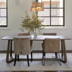 Rivièra Maison Eettafel Miller Eikenhout 220cm