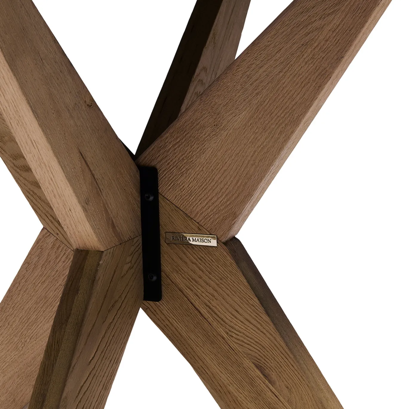 Rivièra Maison Eettafel Portland Ø120cm Naturel
