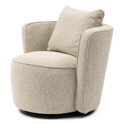 Rivièra Maison Fauteuil Cipriani Swivel AC Dune Sand