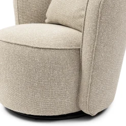 Rivièra Maison Fauteuil Cipriani Swivel AC Dune Sand