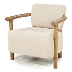 Rivièra Maison Fauteuil Glenn Herringbone Beige