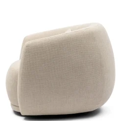 Rivièra Maison Fauteuil Leonardo Draaibaar Chenille Naturel