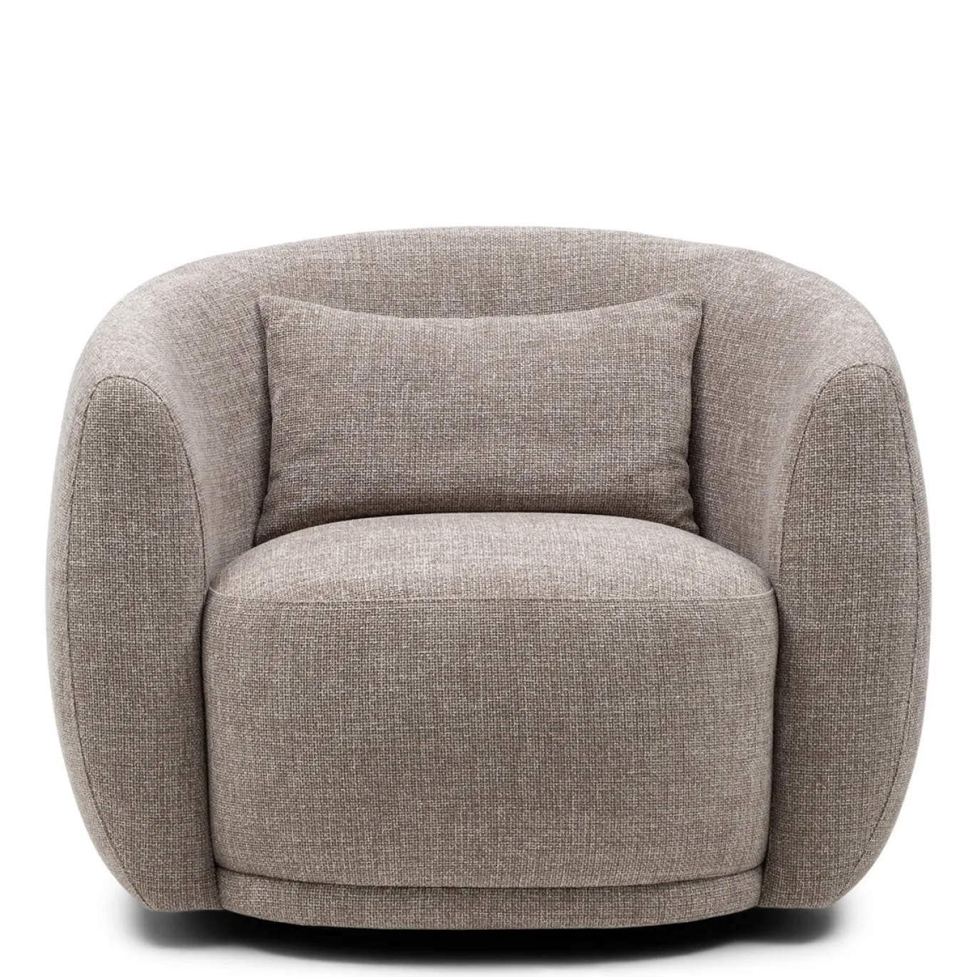 Rivièra Maison Fauteuil Leonardo Draaibaar Chenille Taupe
