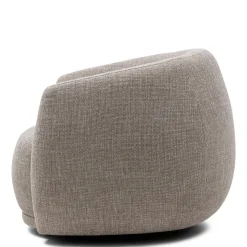 Rivièra Maison Fauteuil Leonardo Draaibaar Chenille Taupe