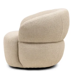 Rivièra Maison Fauteuil San Remo Swivel AC Naturel/grijs