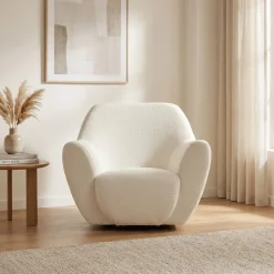 Rivièra Maison Fauteuil The Jill Swivel AC Simply White