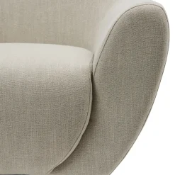 Rivièra Maison Fauteuil The Jill Draaibaar Linnen Naturel