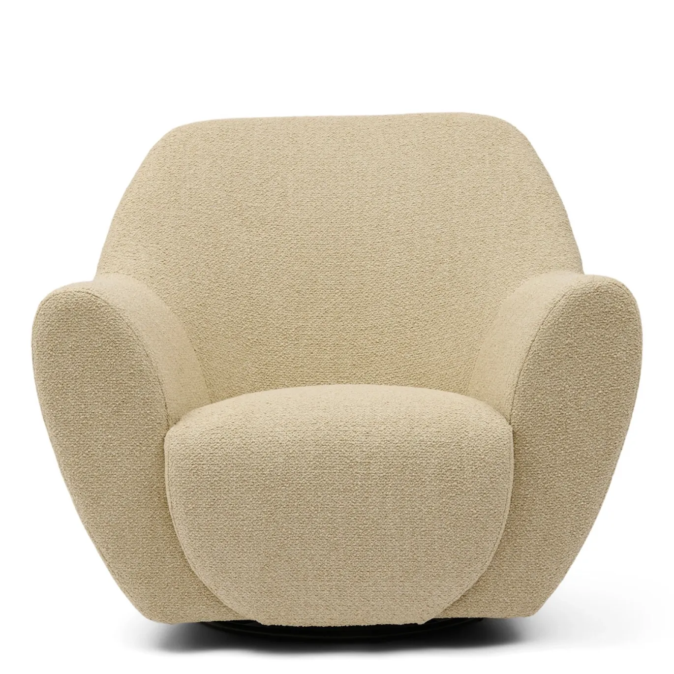 Rivièra Maison Fauteuil The Jill Swivel Bouclé Zand