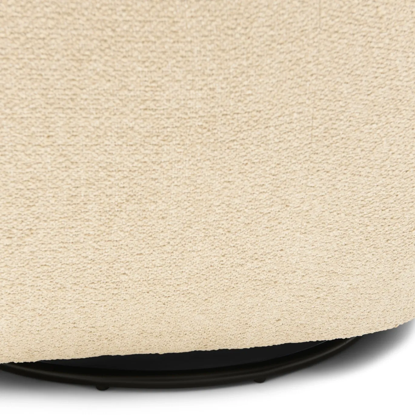 Rivièra Maison Fauteuil The Jill Swivel Bouclé Zand