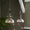 Rivièra Maison Hanglamp Brixton Factory Zilver