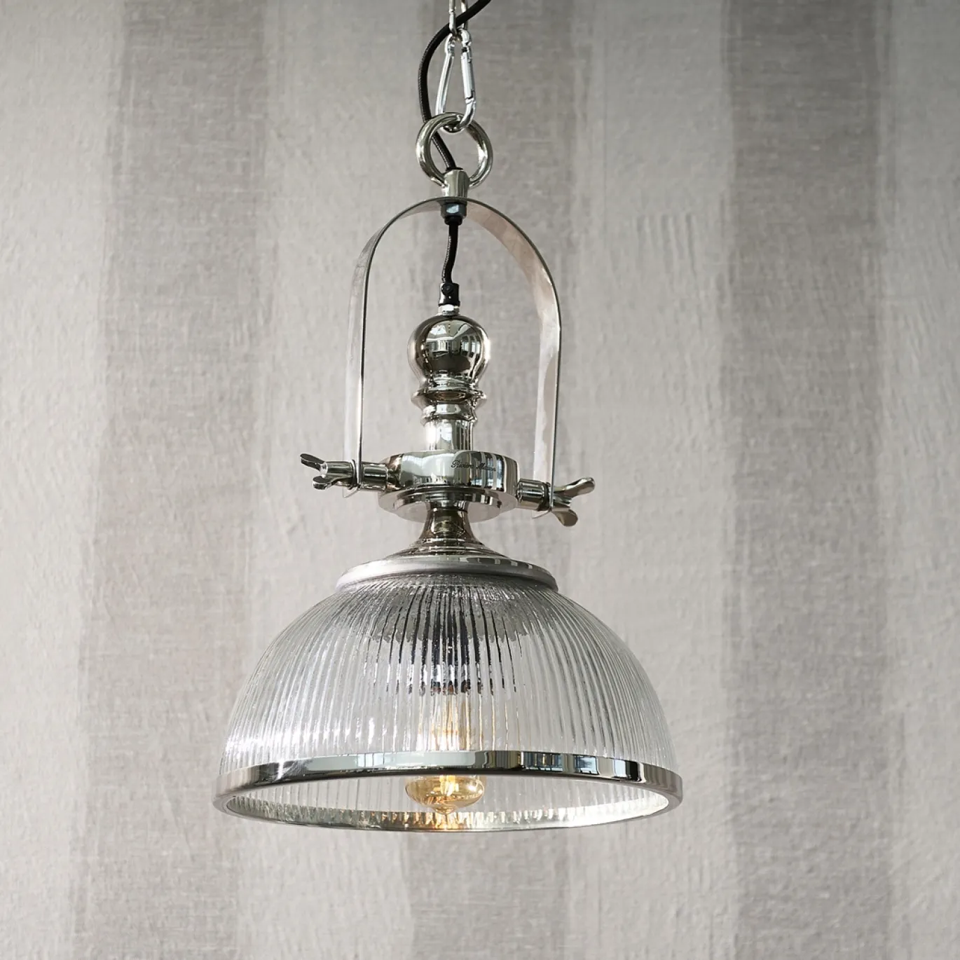 Rivièra Maison Hanglamp Brixton Factory Zilver