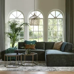 Rivièra Maison Hanglamp Manhattan Goud