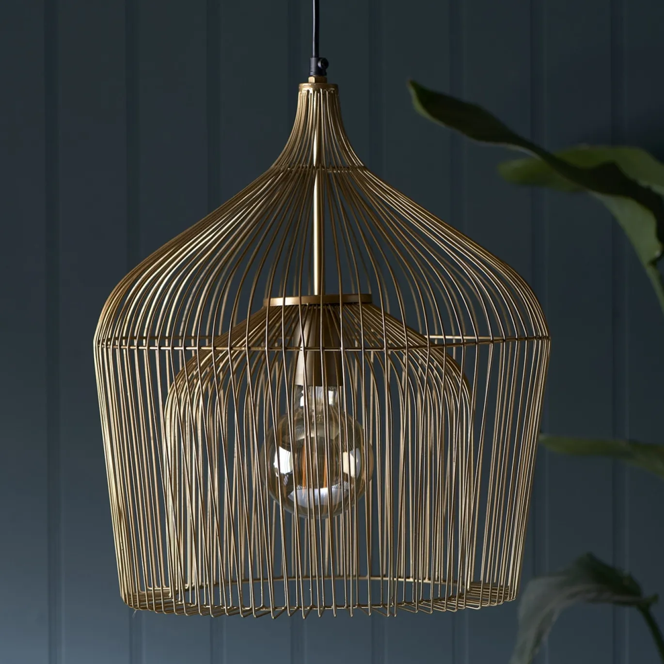 Rivièra Maison Hanglamp Manhattan Goud