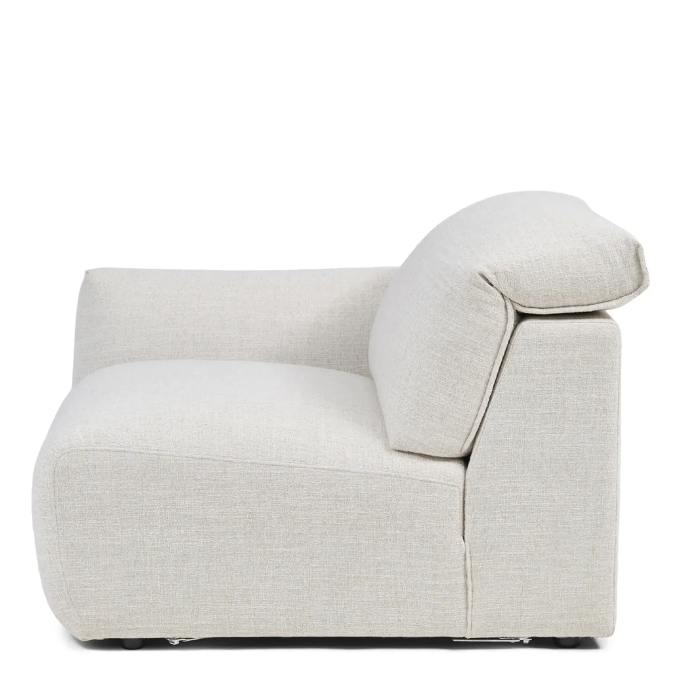Rivièra Maison Hoekelement Isola Arm Links Tweed Antiek Wit