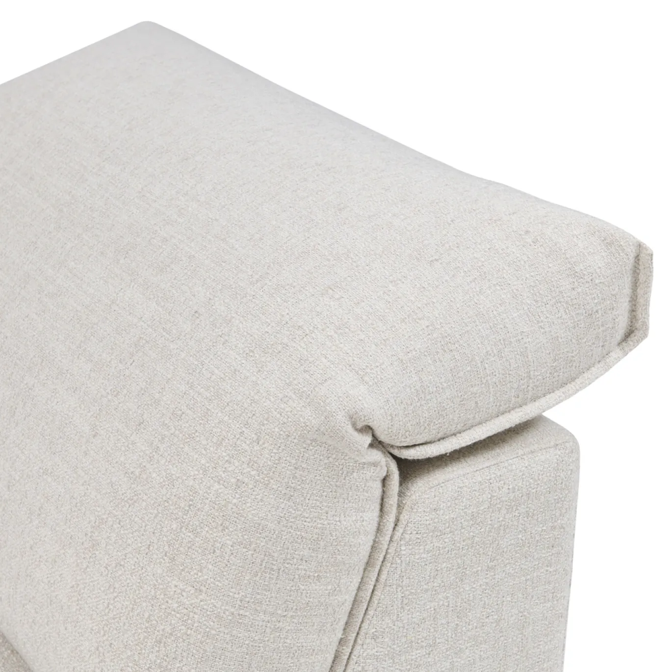 Rivièra Maison Hoekelement Isola Arm Links Tweed Antiek Wit
